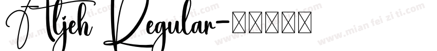 Atjeh Regular字体转换